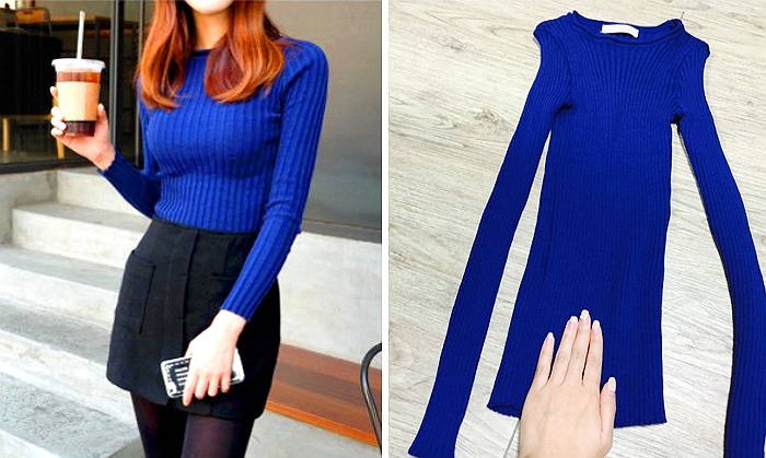 쇼핑몰 모델만 보고 옷을 구입하면 안되는 이유 (사진)