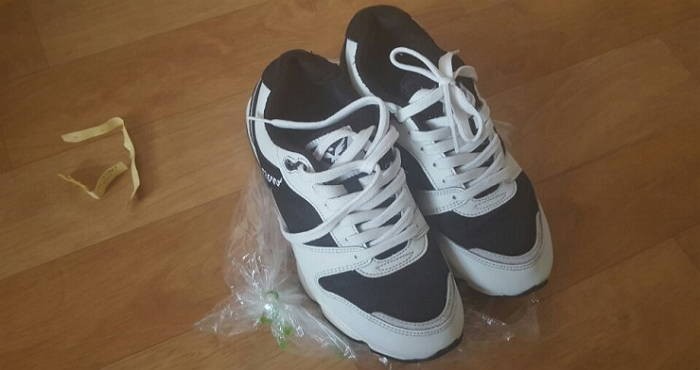 중고나라에 올라온 700원짜리 스베누 운동화