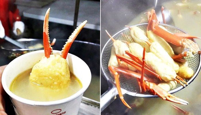 속초에서 판다는 ‘붉은 대게 어묵’