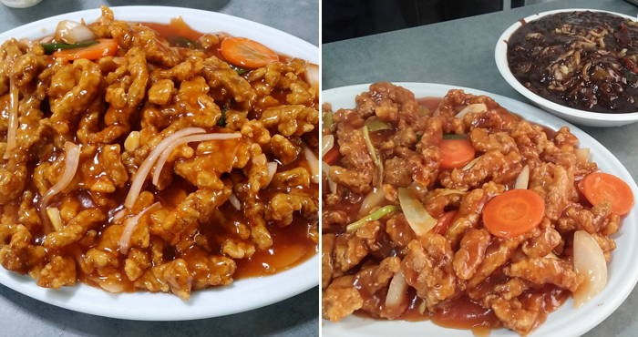 짜장면을 서비스로 얹어주는 만천원짜리 ‘산더미 탕수육’