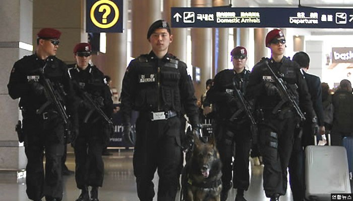 <속보> “전국 공항에 폭발물 설치” 외국인 협박전화