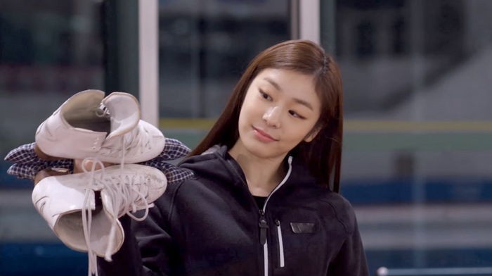 ‘피겨여왕’ 김연아가 다시 스케이트를 신었다 (영상)
