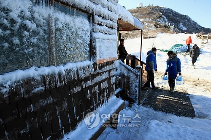 최강한파 영하 29.7도…설악산은 ‘겨울왕국’