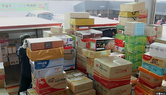 “설선물 제때 도착하려면 2월 1일 이전에 보내세요”