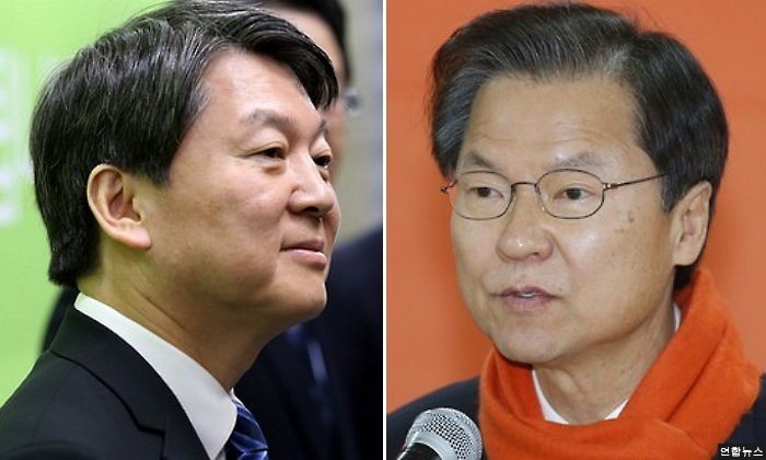 <속보> 안철수 ‘국민의당’-천정배 ‘국민회의’ 통합 합의