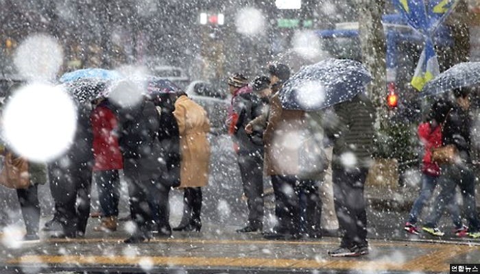 내일(28일) 전국 흐리고 일부지역에 눈 또는 비