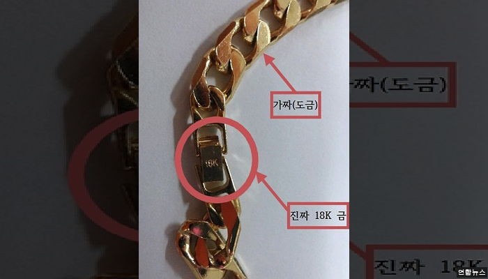 가짜목걸이로 전당포 주인 속여 3억 챙긴 남성