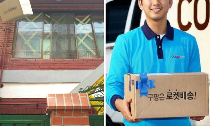 ‘택배 던져달라’ 부탁받은 쿠팡맨이 전해온 사진