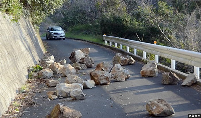 <속보> 日 이와테현 인근 규모 5.7 지진