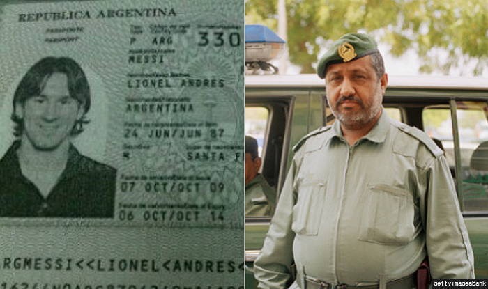 메시 여권 사진 SNS에 올렸다가 체포된 경찰관