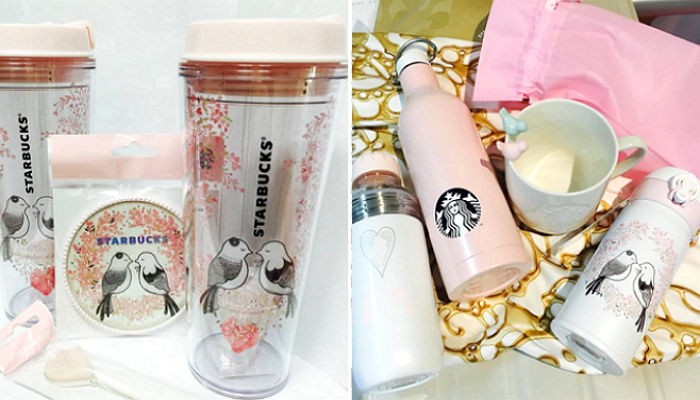 스타벅스, 밸런타인데이 맞이 핑크빛 머그컵 출시