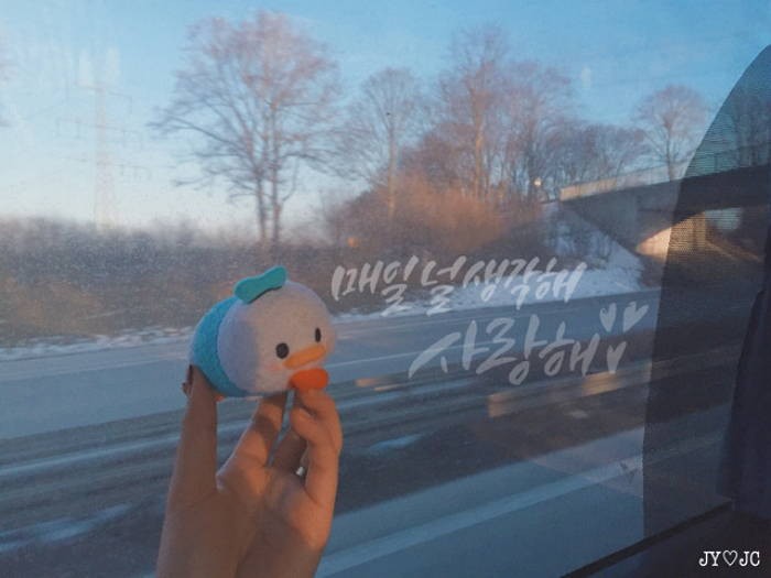 군인 남친의 인형과 단둘이 유럽여행 다녀온 여성 (사진)