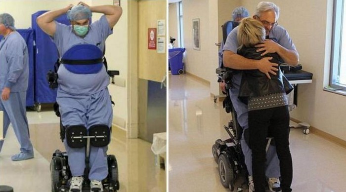 수술실 앞에서 환자 엄마 울린 ‘하반신 마비 의사’