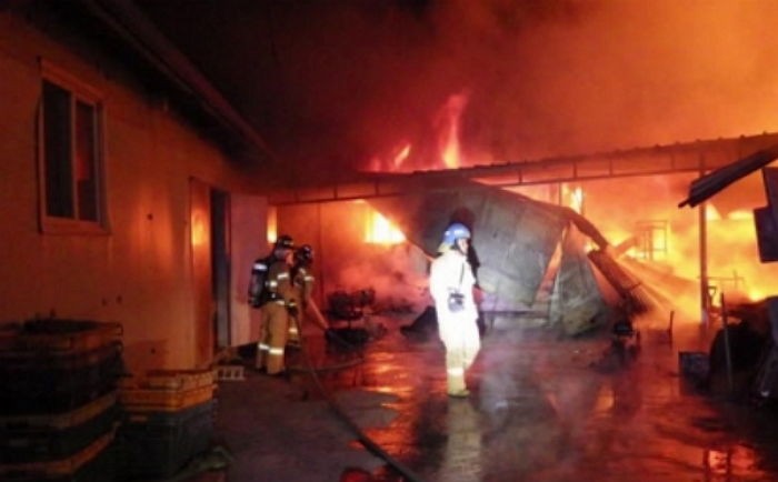 가족들 돌아간 뒤, 홀로 있던 노인 화재로 숨져