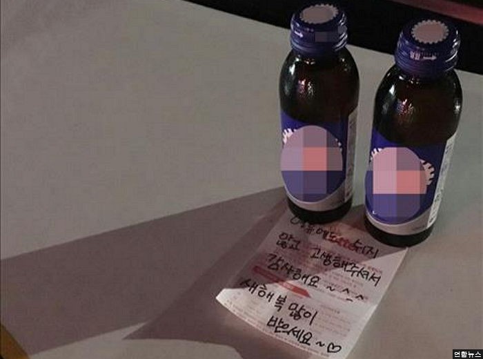 설연휴 잊은 경찰에게 시민이 보내온 깜짝 편지 (사진)