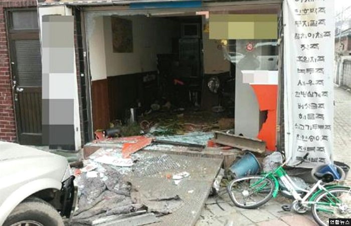 “설에 시댁 왜 안갔냐” 차량으로 부인 식당 돌진한 남편