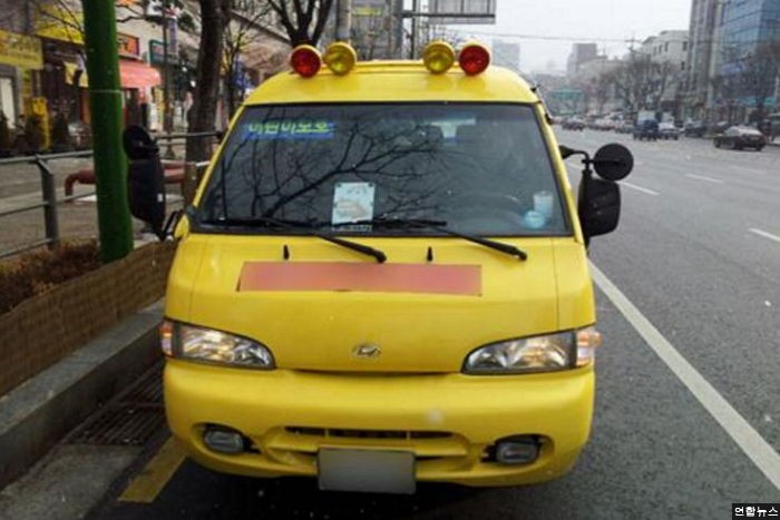 만취한 채 눈길에 ‘지그재그’로 어린이 통학차량 운전