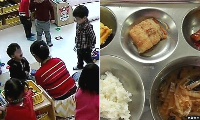 식판으로 4살 원생 때린 어린이집 교사 벌금 300만원