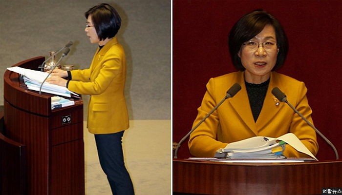 필리버스터 41시간 넘게 지속…7번째 김제남 의원 토론중