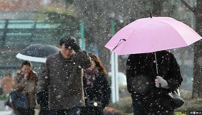 주말 전국 흐리고 경기·강원 등 일부 지역에 눈 또는 비