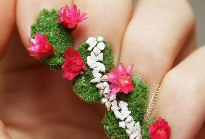 이거하고 나가면 ‘관심 집중’ 된다는 3D 네일아트 (사진)