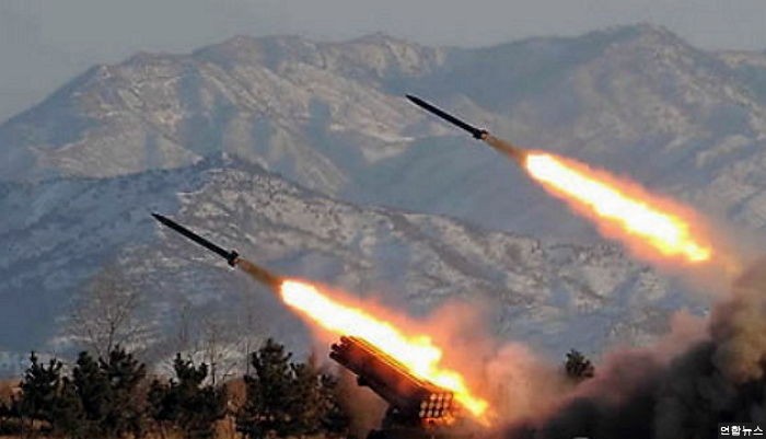 <속보> 北, 단거리 미사일 동해상으로 수발 발사