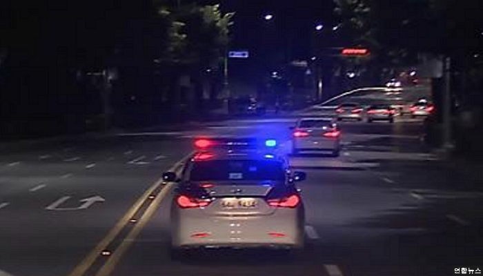 퇴근길 경찰관이 행인 치어 숨지게 한 뺑소니범 잡았다