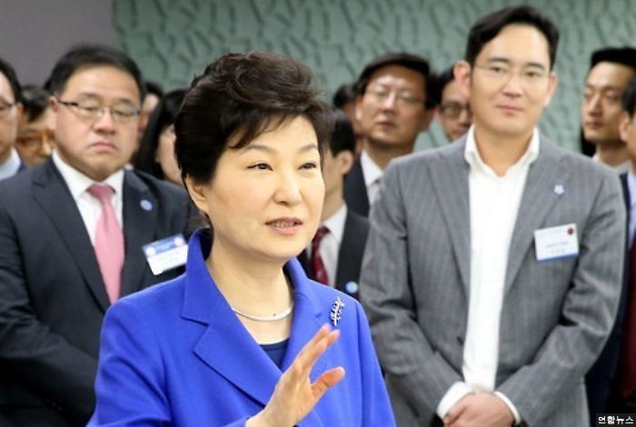 朴대통령이 창조센터서 만난 이재용 부회장에게 한 말