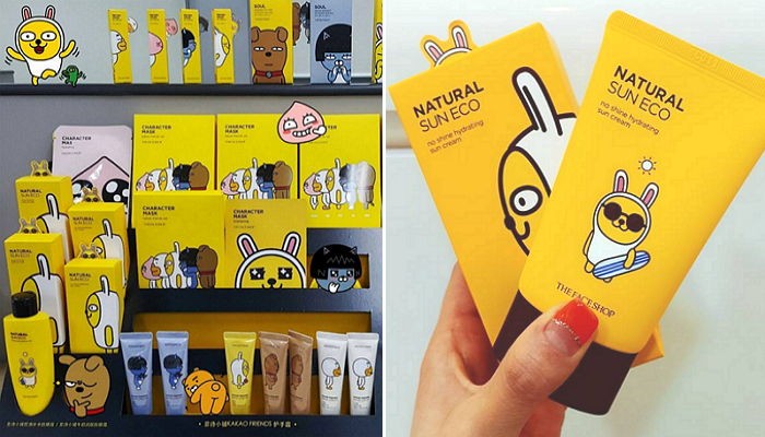 더페이스샵, ‘카카오프렌즈’와 콜라보레이션 제품 출시