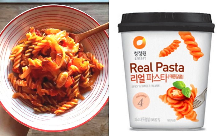 딱 4분만 전자레인지에 돌리면 먹을 수 있는 ‘리얼 파스타’