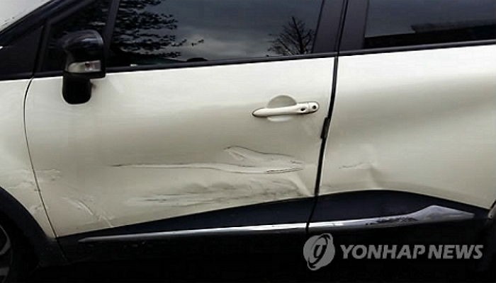 여친에 차여 차량 19대 걷어차다 2천만원 물게된 대학생