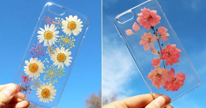 봄향기 나는 생화 간직할 수 있는 ‘스마트폰 케이스’ (사진)