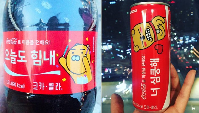 수집하게 만드는 한정판 ‘카카오프렌즈X코카콜라’