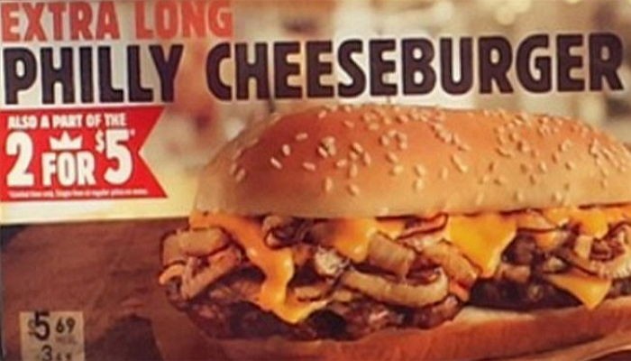 버거킹이 새롭게 출시한다는 ‘기다란 치즈버거’