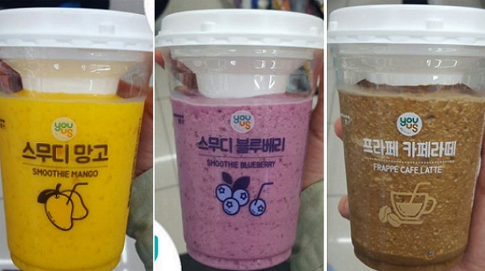 뜨거운 물 부어마시는 신개념 ‘편의점 스무디’