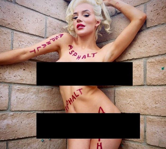 그녀가 인스타그램 사진 규정에 항의하는 방법 (사진)