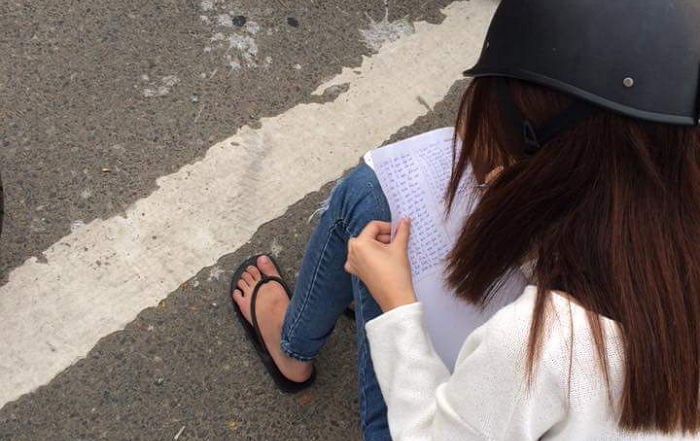 교통법 위반한 운전자 ‘반성문’ 작성케 한 경찰관