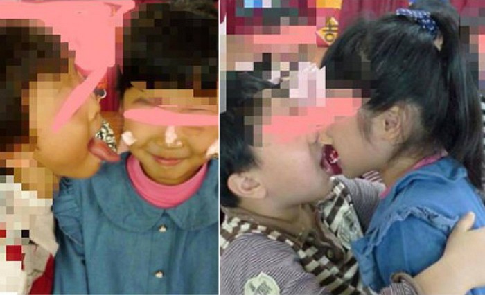 “유치원 선생이 딸에게 ‘생크림 딥키스’를 시켰어요”