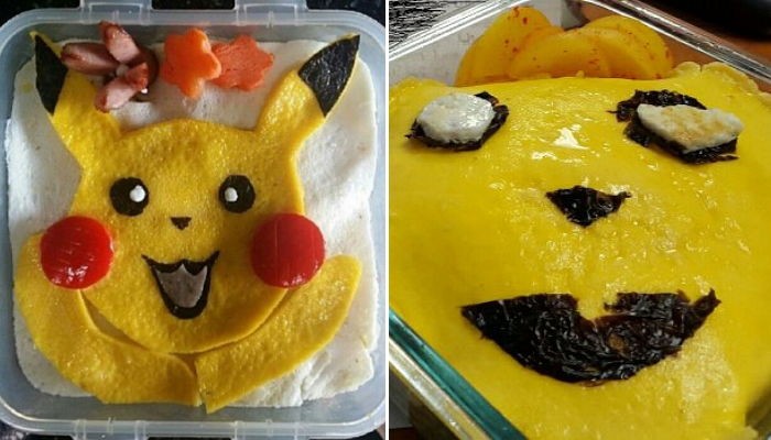 손재주 없는 새댁이 남편 위해 만든 캐릭터 도시락