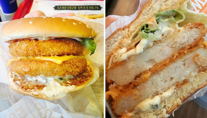 롯데리아,  새우버거보다 2배 커진 한정판 ‘메가새우버거’ 인기