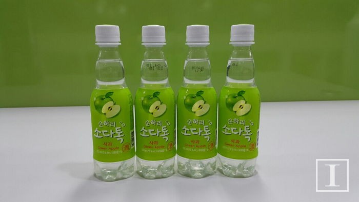 순하리 시리즈 첫번째 탄산주 ‘소다톡 사과’ 나왔다