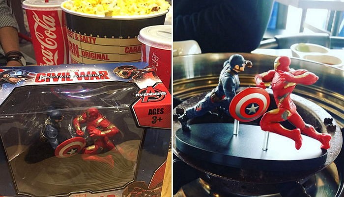 CGV,‬ 시빌워 개봉 앞두고 ‘캡틴 아메리카 피규어 콤보’ 출시