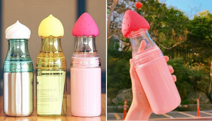 스타벅스가 여름 앞두고 출시한 ‘써니 워터보틀’