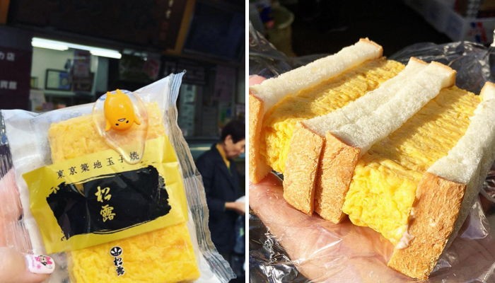 도쿄가면 꼭 먹어야 한다는 ‘계란말이 샌드위치’ (사진)