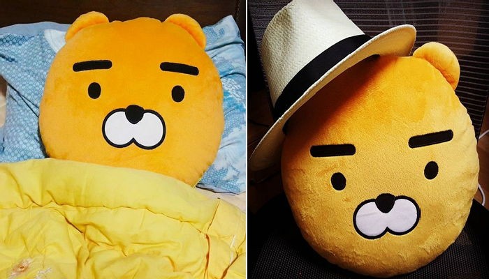 잠들기 전 꼭 끌어안아 자고 싶은 ‘라이언 쿠션’