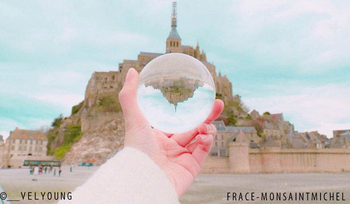 배낭여행 다니며 유리구슬에 담은 아름다운 유럽 풍경