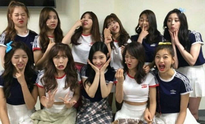 정채연에 외모 몰아주는 아이오아이(I.O.I) 멤버들