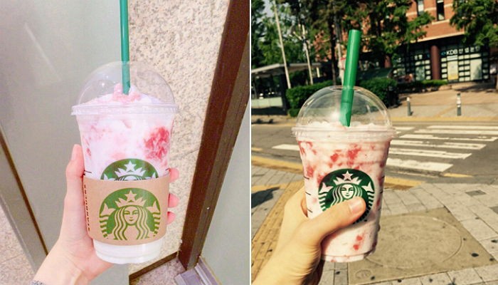 스벅의 업그레이드된 딸기 음료 ‘딸기요거트블렌디드’