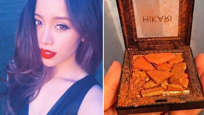 온라인서 화장품 구매한 여성이 택배 받고 올린 후기