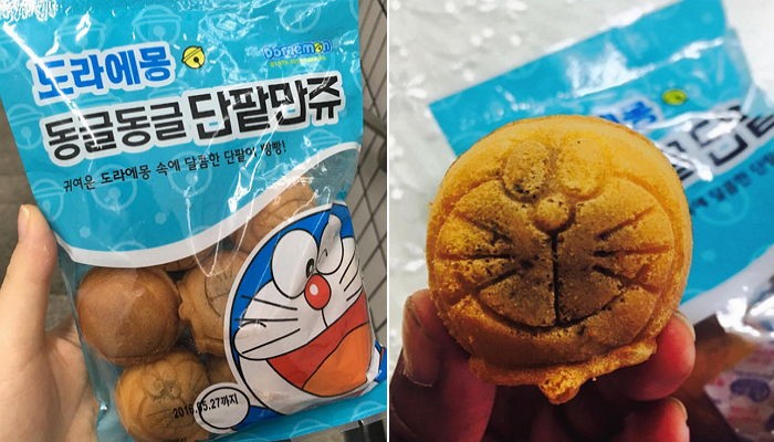 한 입에 쏙 들어가는 편의점 ‘도라에몽 단팥 만쥬’